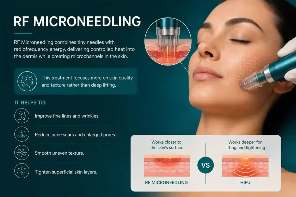 What Does RF Microneedling Do That HIFU Alone Cannot Harpenden