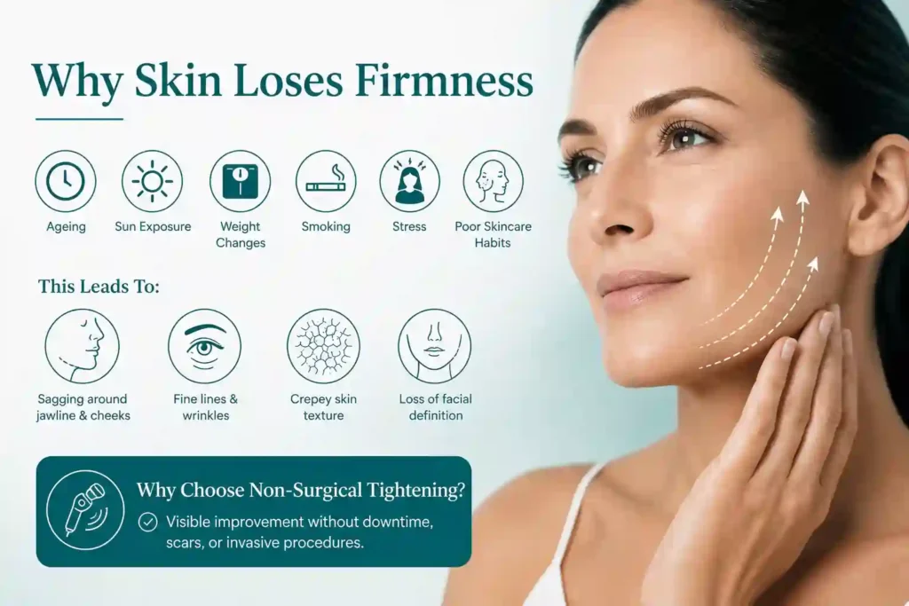 What Makes Skin Lose Firmness and Why Do People Seek Non-Surgical Tightening Harpenden?