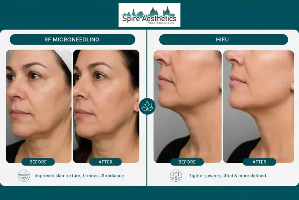 Can RF Microneedling and HIFU Be Combined Harpenden?